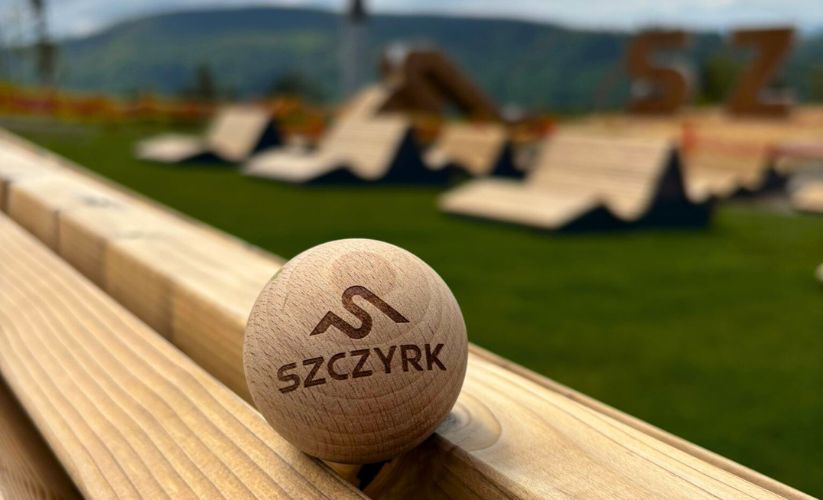 Drewniana kula na Hali Skrzyczeńskiej