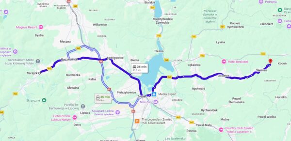 Trasa Szczyrk - ETNOPARK