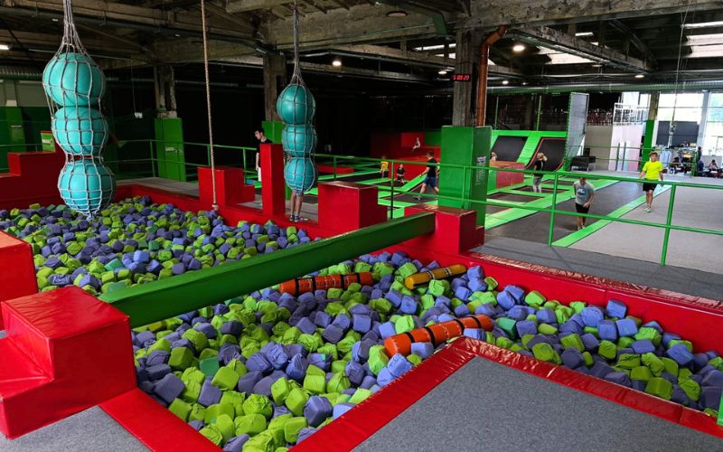 GOjump Park Trampolin w Bielsku-Białej. / fot. atrakcjewszczyrku.pl